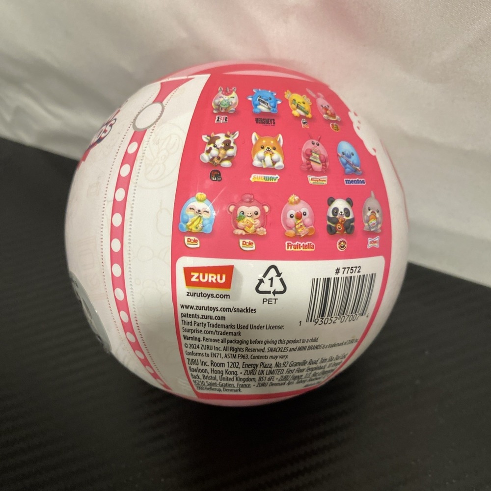 Snackles 4.5" Small Capsule Snack‎ Swap Stuffed Animals